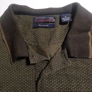 Roundtree & Yorke Olive Green/Black Polo Shirt XL